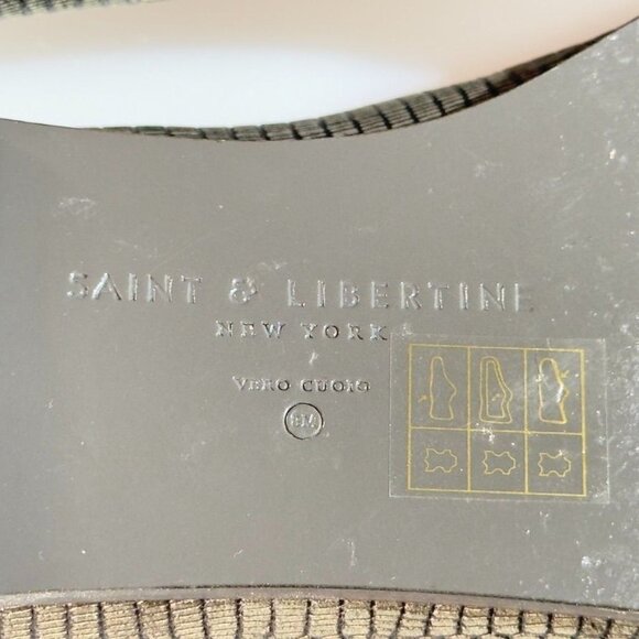 SAINT & LIBERTINE New York Pointed Metal Toe Slip-On Loafers Womens Shoes Size 8 - Picture 9 of 10